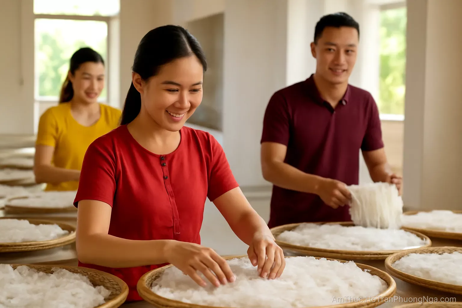 Nghề làm sợi: bún, phở, hủ tiếu và thứ quyết định sợi ngon hay dở