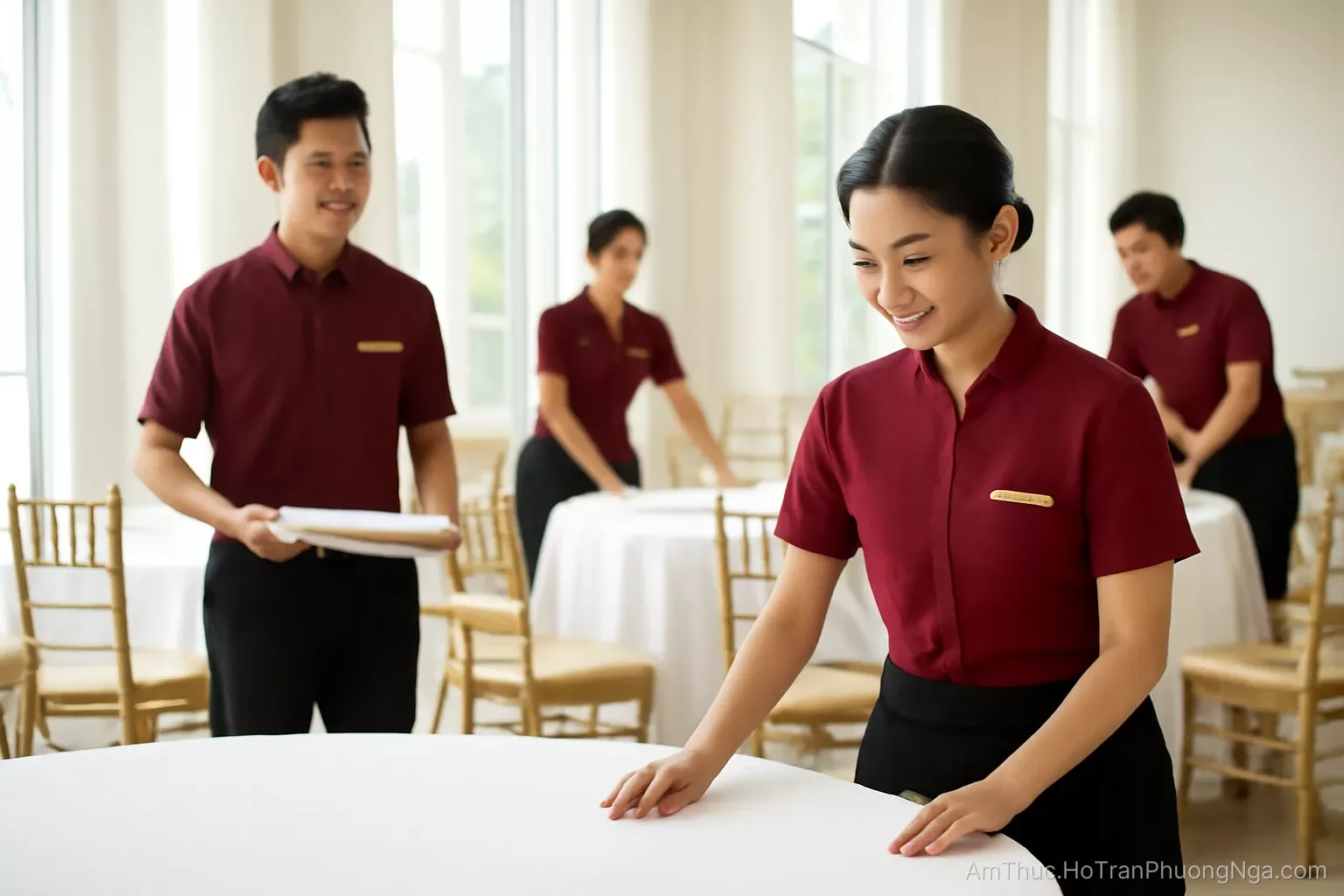 Nghề nấu đám tiệc: lãi nằm ở chỗ tính được số người ăn thật