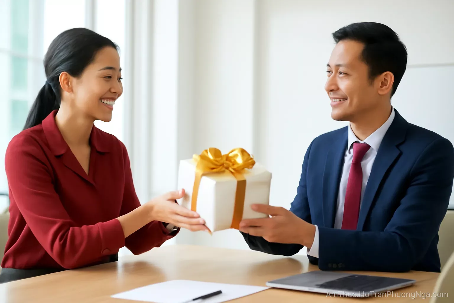 Quà tặng doanh nghiệp: người chọn không phải người nhận, và đó là toàn bộ bài toán