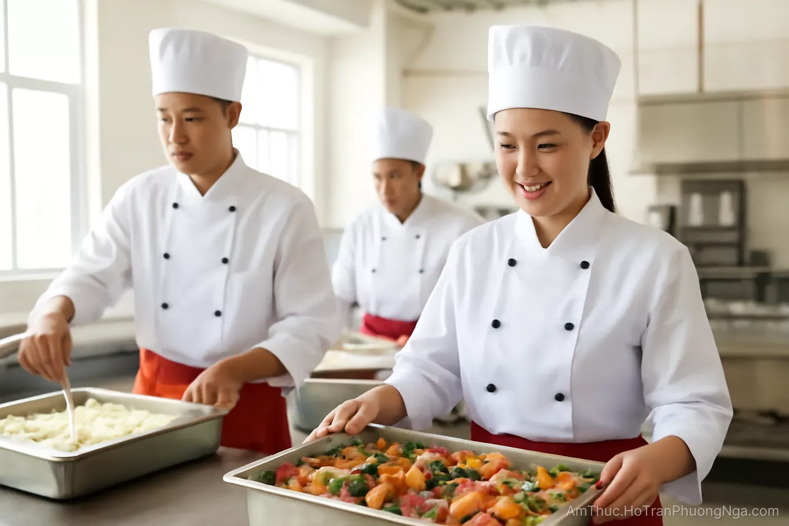 Suất ăn công nghiệp: bữa trưa của hàng triệu người và biên lợi nhuận mỏng nhất ngành